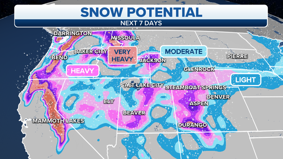 Western snow potential