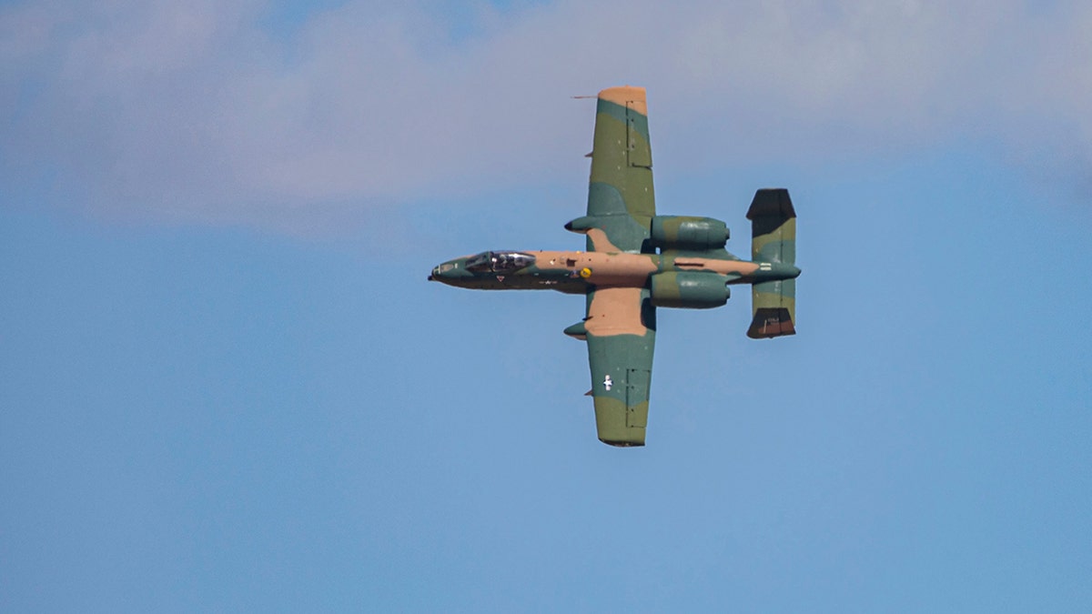 USAF A-10 Thunderbolt II performs at Naval Air Facility El Centro