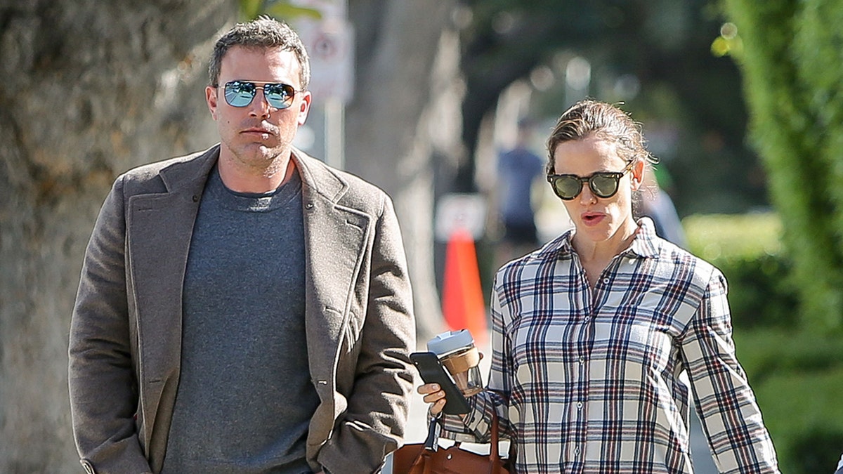 Ben Affleck and Jennifer Garner out in Los Angeles