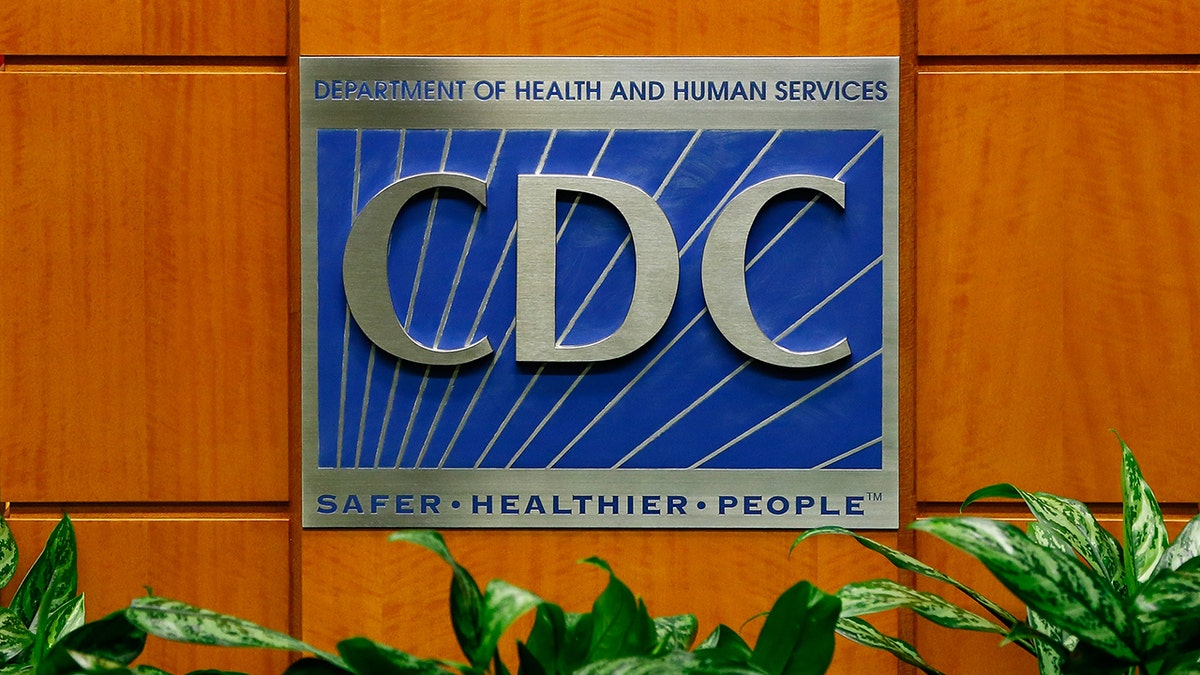 A podium with the logo for the Centers for Disease Control and Prevention  at the Tom Harkin Global Communications Center on October 5, 2014 in Atlanta, Georgia. 