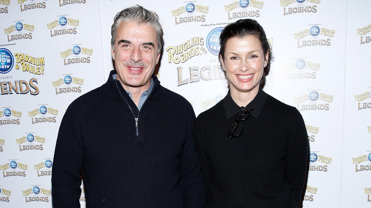 Actor Chris Noth and model Bridget Moynahan