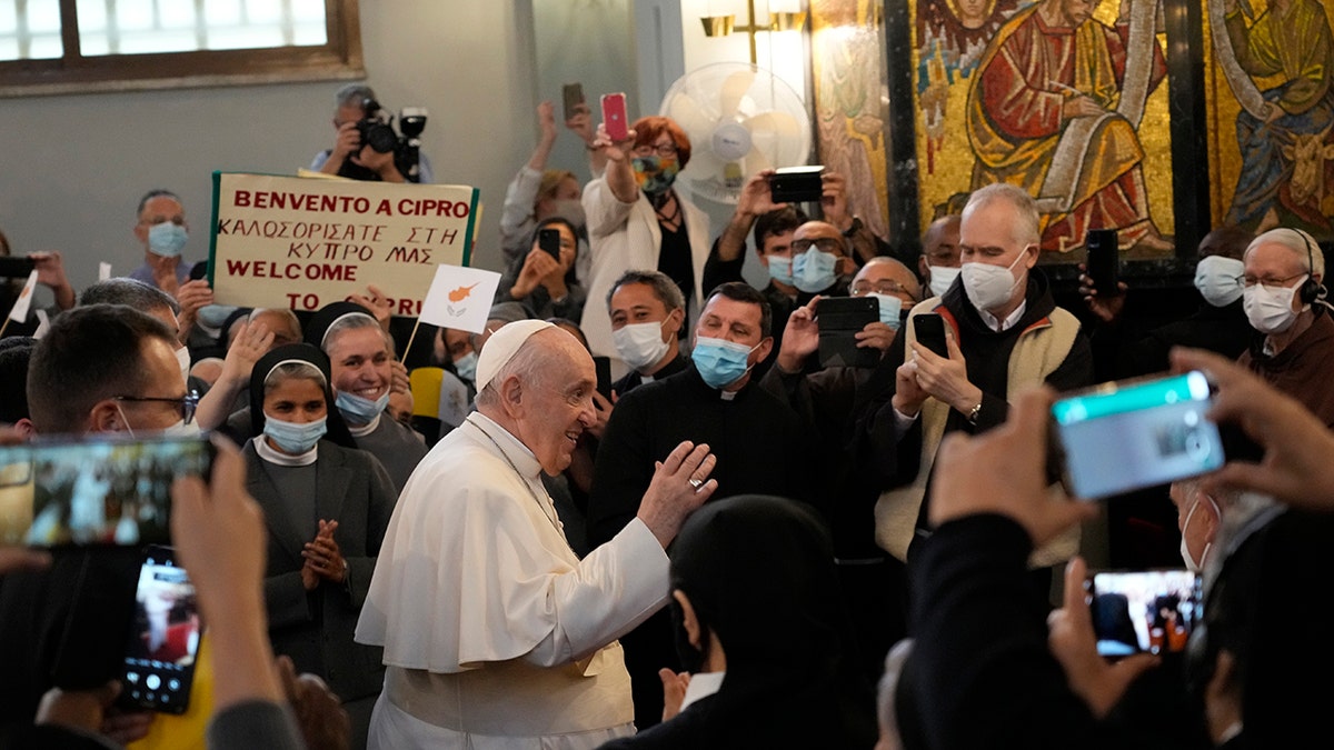 Pope Francis Cyprus visit