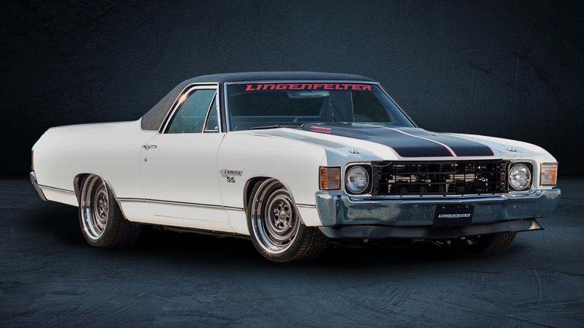 Ligenfelter Engineering converted this 1972 Chevrolet El Camino SS to run on electric power.
