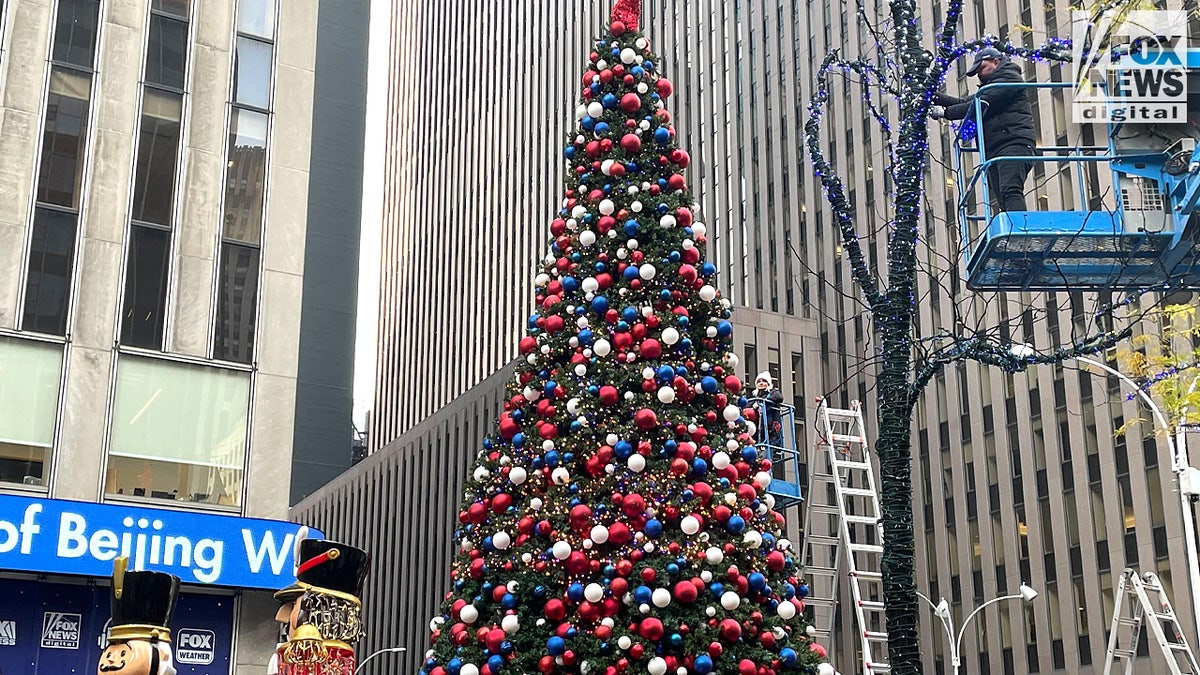 The All-American Christmas Tree at FOX Square