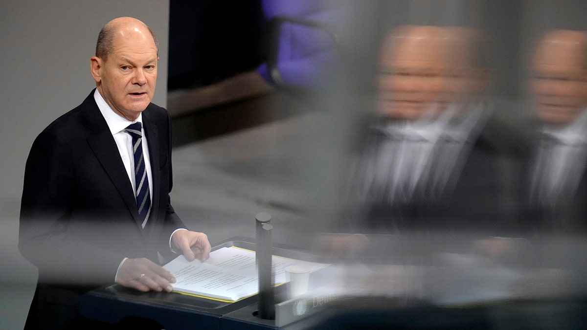 German Chancellor Olaf Scholz