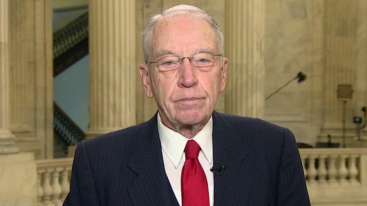 Chuck Grassley in US Capitol