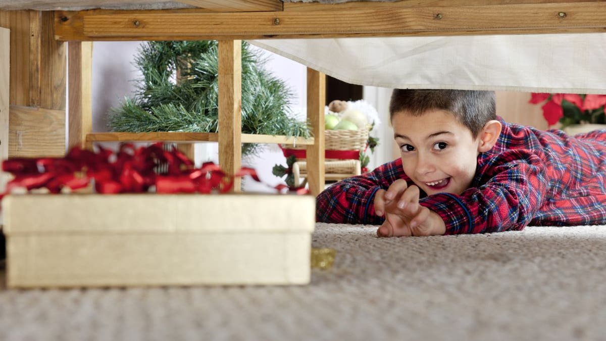 A new holiday survey from Neighbor claims more than a quarter of Americans hide Christmas presents under a bed