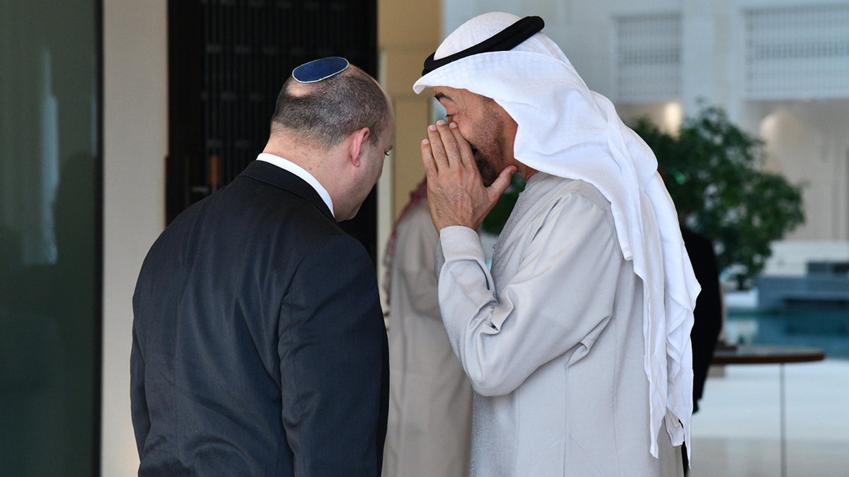 Israeli Prime Minister Naftali Bennett visits United Emirates Crown Prince Sheikh Mouhamad bin Zayad. 