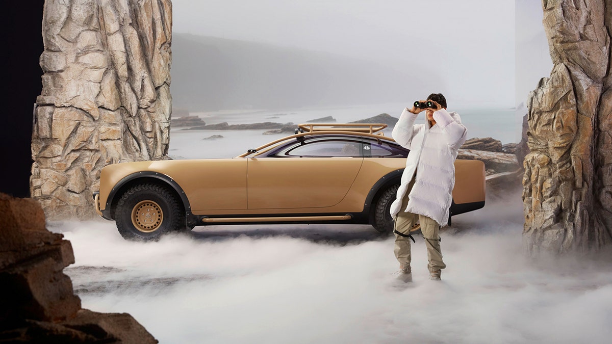 Virgl Abloh co-designed the Project Maybach off-road electric coupe, which is 20-feet long.