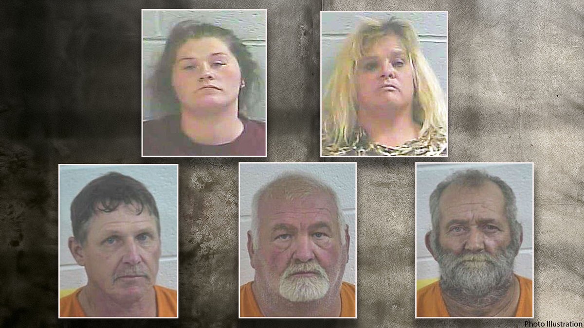 Five Kentuckians were arrested on Friday for allegedly stealing vehicles and household items from tornado-damage victims. 
