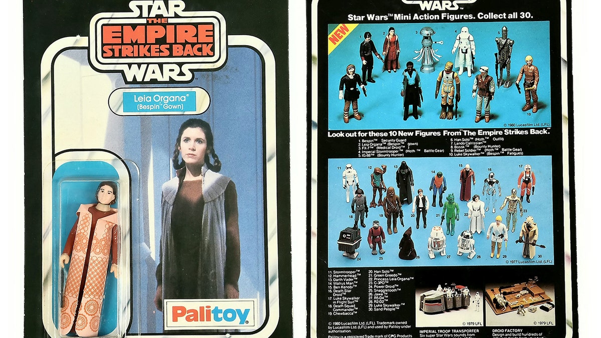 original princess leia action figure worth