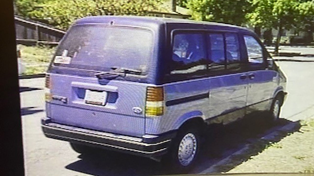 Police said they discovered Coe's van near a vast field in Napa. 