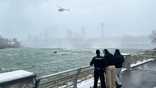 police monitoring niagara falls crime scene