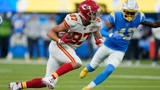 Patrick Mahomes on Travis Kelce's game-winning TD: 'You’d think he’s old, so he can’t run by people'