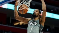 Durant scores 51 in Nets' 116-104 win over slumping Pistons
