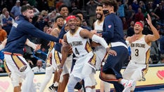 Pelicans' Devonte’ Graham hits game-winning shot from beyond half court to sink Thunder