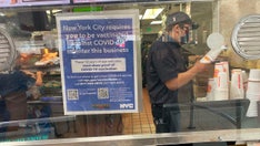 New York police arrest 5 amid COVID-19 vaccine mandate protest at Burger King