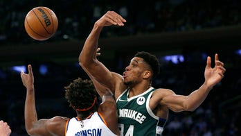 Balanced Bucks cruise past short-handed Knicks 112-97