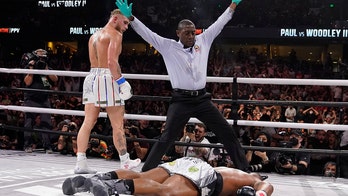 Jake Paul knocks out Tyron Woodley in rematch