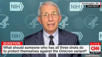 Anthony Fauci advises CNN town hall to wear a mask indoors even if fully vaccinated and boosted
