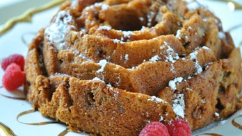 Eggnog spice Bundt cake for Christmas dessert