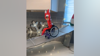 Mom modifies daughter's 'Elf on the Shelf' doll with functional wheelchair