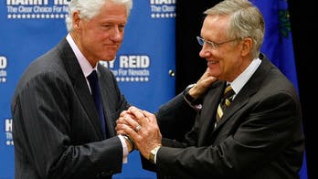Biden, Clinton and others pay tribute to the late Senate Majority Leader Harry Reid