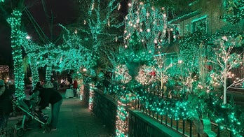 Spectacular Christmas lights have put this New York neighborhood on the map
