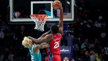 Embiid scores 32, 76ers hold off Hornets again 110-106