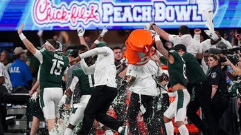Thorne leads No. 11 Spartans past No. 13 Pitt in Peach Bowl