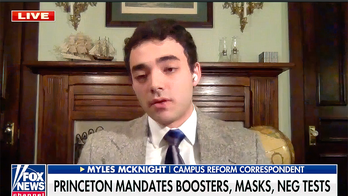 Princeton student says his college experience 'basically ruined by COVID'