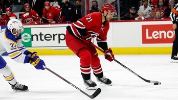 Teravainen scores twice, Hurricanes sock Sabres 6-2