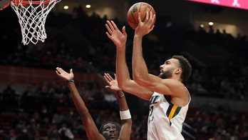 Gobert, Jazz beat Trail Blazers without injured Mitchell
