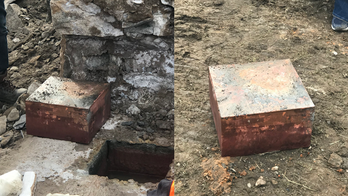 Robert E. Lee monument removal team finds what is believed to be 1887 time capsule