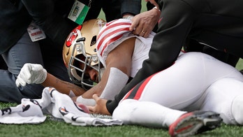 49ers' Trenton Cannon taken off the field in ambulance after injury on opening kickoff