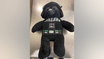 Woman caught with knives hidden in Darth Vader teddy bear