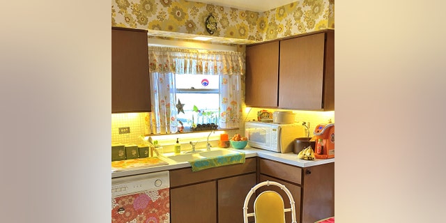 Wittig’s kitchen is pictured. (SWNS)