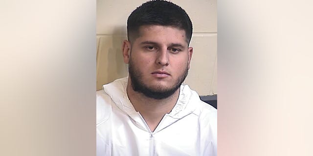 Booking photo of shooting suspect Austin Alvarez, 23. (Fresno County Sheriff’s Office) Created by AccuSoft Corp.