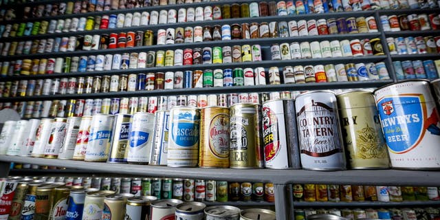 John Kahl, a bar owner, fisherman and jack of all trades, collected thousand of beer cans in his lifetime right in his hometown of Pearl River, La.