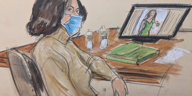 Ghislaine Maxwell during her trial, Tuesday, Nov. 30, 2021, in New York.