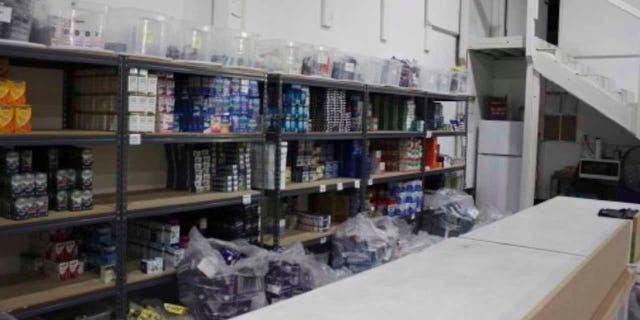 This undated image released by the California Attorney General's Office shows stolen items from Bay Area retailers, recovered in a warehouse in Concord, Calif., where a search warrant was executed by California law enforcement authorities in the San Francisco Bay Area. Spurred by a recent run of large-scale smash-and-grab robberies, prosecutors and retailers are pushing back on assertions by California's governor and attorney general that they have enough tools to combat retail theft in the wake of a voter-approved easing of related laws.