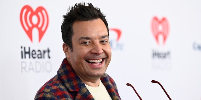 Jimmy Fallon attends Z100's iHeartRadio Jingle Ball at Madison Square Garden on Friday, Dec. 10, 2021, in New York.