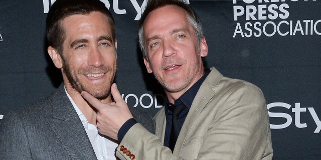 Actor Jake Gyllenhaal, left, and director Jean-Marc Vallée attend the Hollywood Foreign Press Association and InStyle party at the Windsor Arms Hotel during the Toronto International Film Festival on Sept. 6, 2014, in Toronto. (Photo by Evan Agostini/Invision/AP, File)