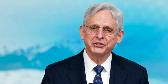Attorney General Merrick Garland speaks during a Tribal Nations Summit during Native American Heritage Month, in the South Court Auditorium on the White House campus, Nov. 15, 2021, in Washington.