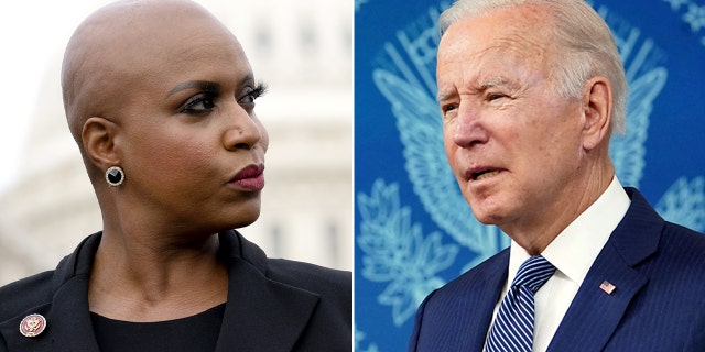 Rep. Ayanna Pressley, D-Mass., has repeatedly called on President Biden to cancel all student loan debt.