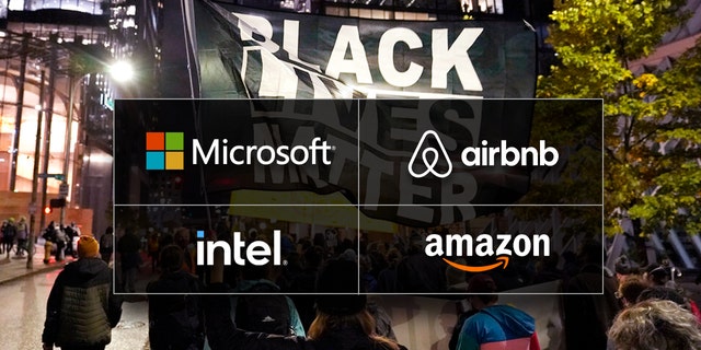 Microsoft, Airbnb, Intel, and Amazon have all donated to the Black Lives Matter Global Network Foundation in the past.