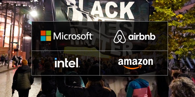 Microsoft, Airbnb, Intel, and Amazon have all donated to the Black Lives Matter Global Network Foundation in the past.
