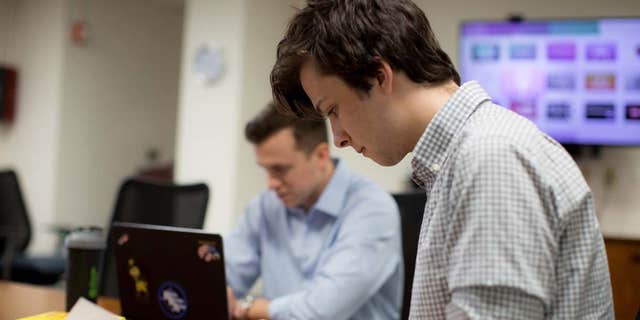 Two University of Iowa students who are involved in BLinC, a Christian student organization that was kicked off of campus for requiring its leaders to adhere to a faith standard. (Becket)