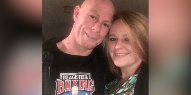 Brian Brooks and his wife