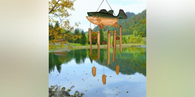 Woodstock Chimes Animal Bamboo Chime - Bass Fish